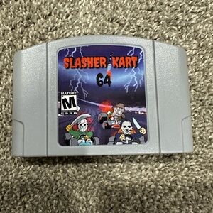 N64 Slasher kart 64 brand new game *REQUIRES RED EXPANSION PAK TO PLAY*